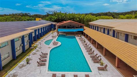 Small Porto Hotel Lodge, Porto Seguro, Brazil.